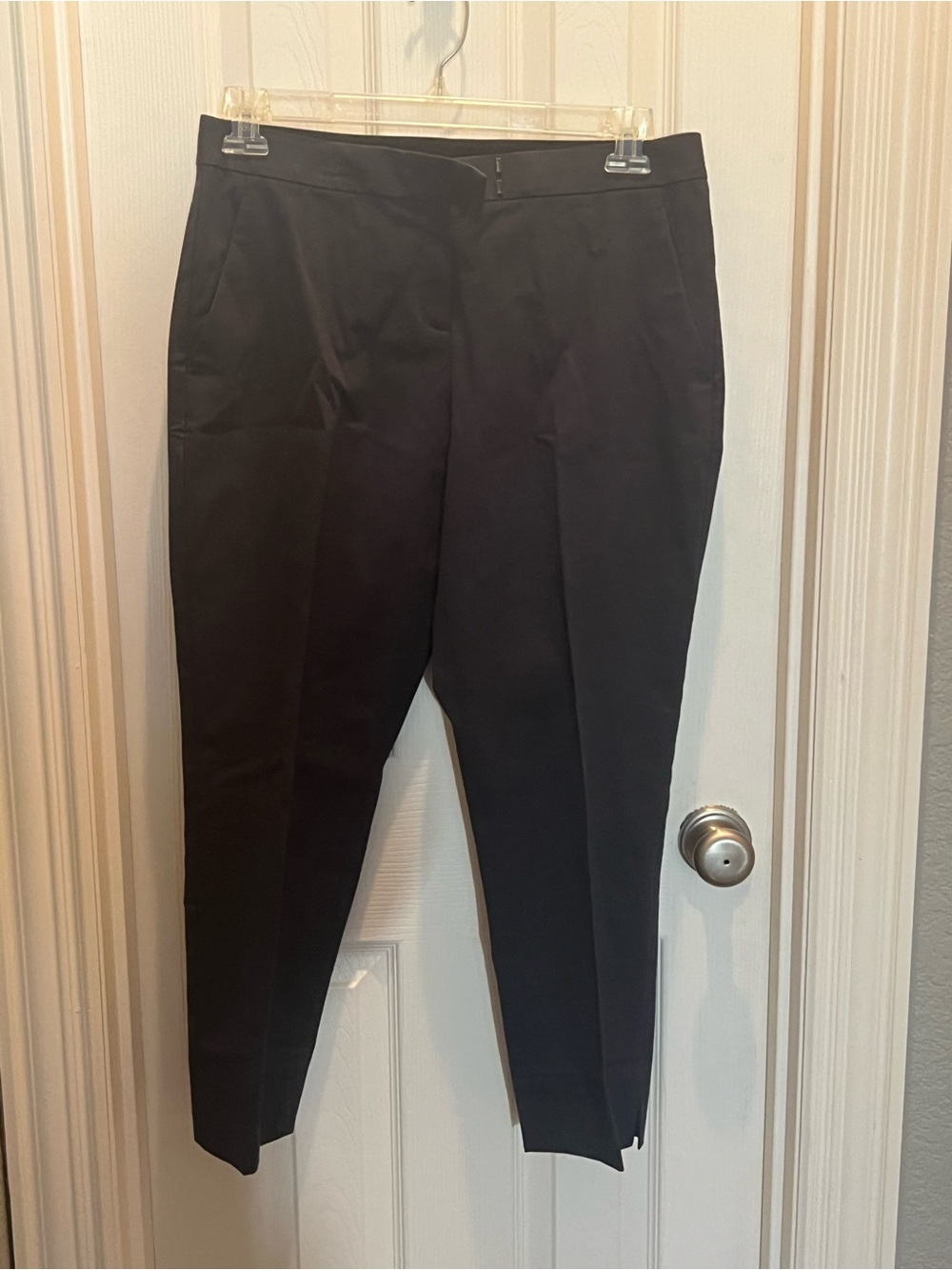 NWT Theory Women’s Black Slim Dress Pants Ibbey C Style 10 - Cotton 97/Spandex 3